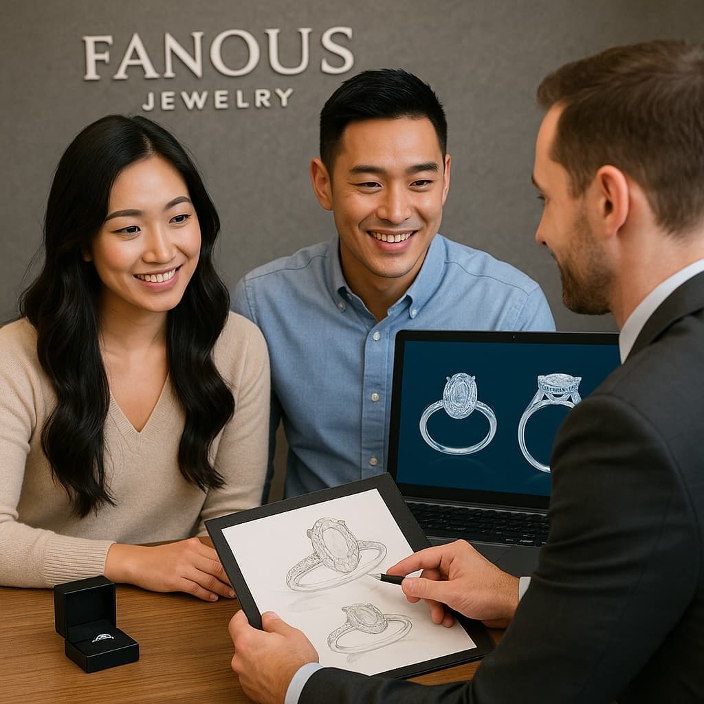 Design consultation with Fanous Jewelry