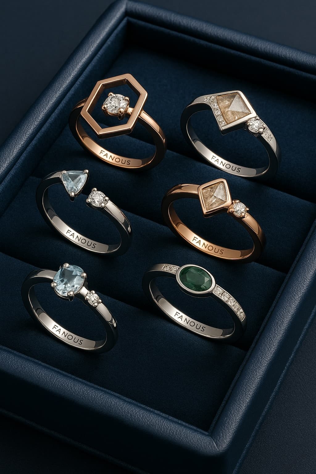 Design Without Limits: Explore artistic wedding ring styles that reflect bold personal expression