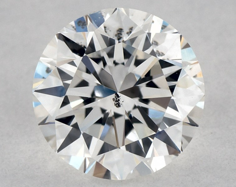 0.7ct Round Cut H SI2 Very_Good-EX-Very_Good GIA