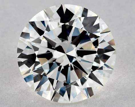 2.06ct Round Cut I SI2 EX-EX-EX GIA
