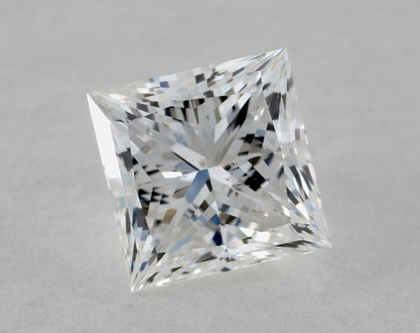 1.03ct Princess Cut E SI1 Very_Good-G GIA