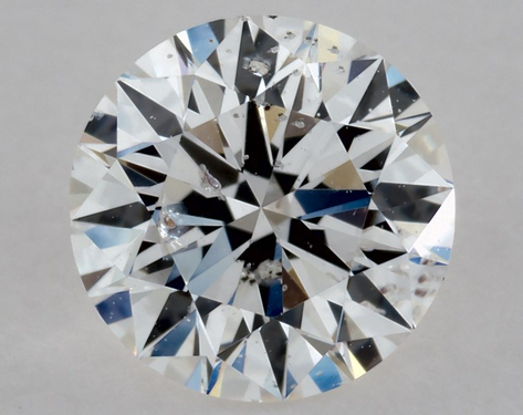 0.72ct Round Cut F I1 Very_Good-EX-EX GIA
