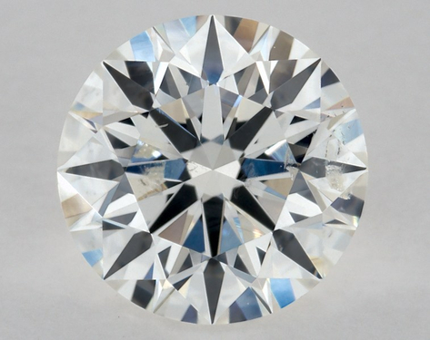 1.02ct Round Cut G SI2 EX-EX-EX GIA