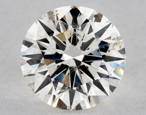 1.05ct Round Cut H SI2 EX-EX-EX GIA