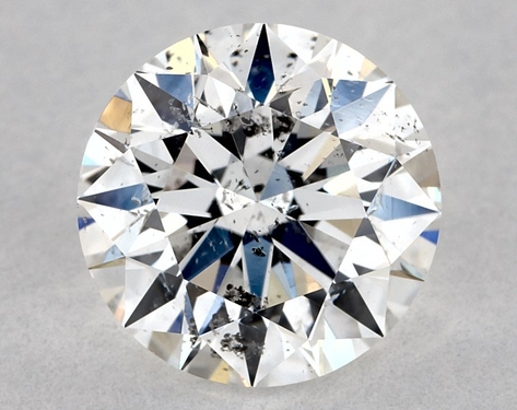 1.01ct Round Cut F SI2 EX-EX-EX GIA
