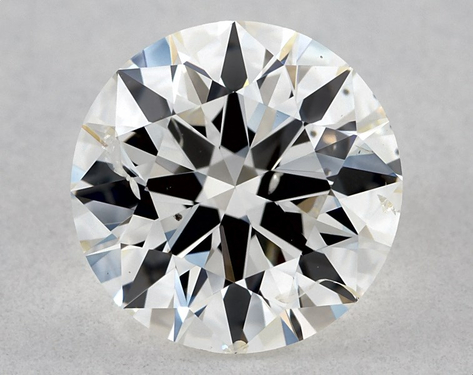 1ct Round Cut H SI2 EX-EX-Very_Good GIA