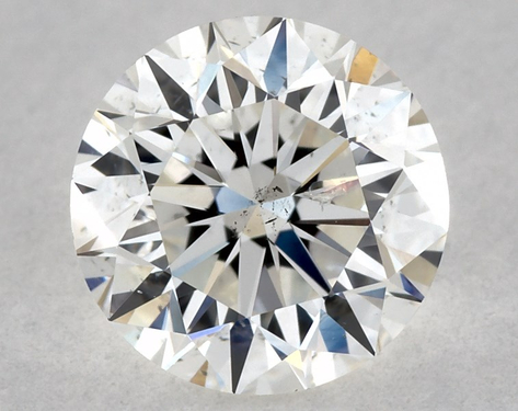 0.7ct Round Cut H SI2 Very_Good-EX-EX GIA