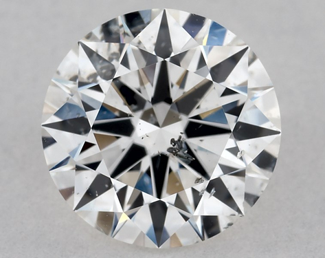 1.22ct Round Cut E I1 EX-EX-EX GIA