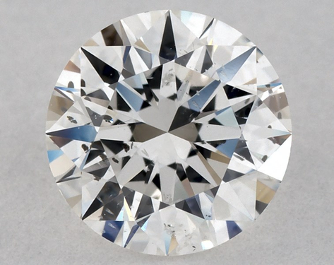 0.73ct Round Cut E SI2 EX-EX-EX GIA