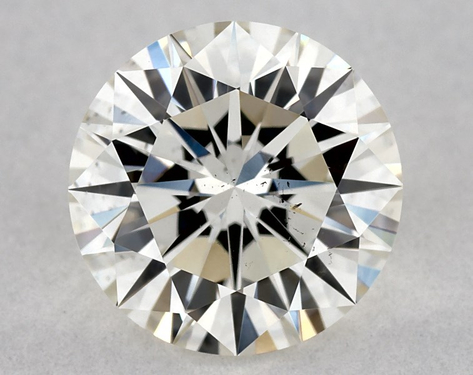 1ct Round Cut J SI1 EX-EX-EX GIA