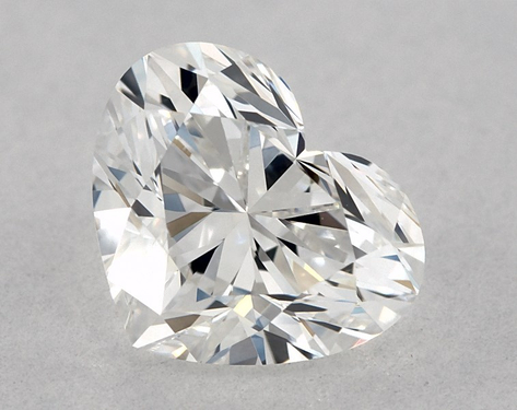1.01ct Heart Cut F VVS2 EX-EX GIA