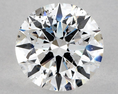 2.05ct Round Cut D SI2 EX-EX-EX GIA