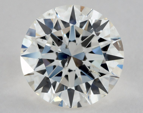 1ct Round Cut H SI2 EX-EX-EX GIA
