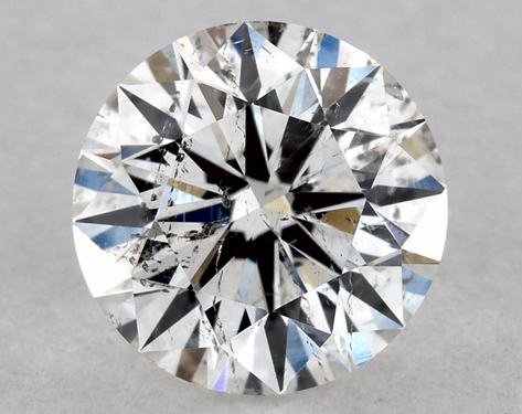 0.72ct Round Cut G I1 EX-Very_Good-Very_Good GIA