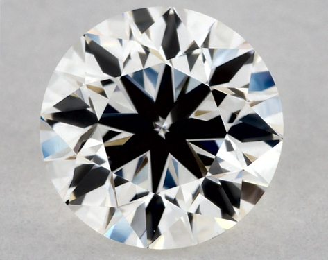 0.9ct Round Cut H VVS2 Very_Good-EX-Very_Good GIA