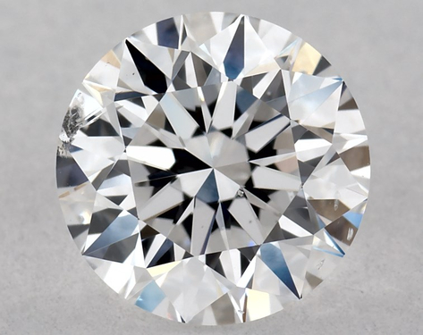0.7ct Round Cut D SI2 EX-EX-Very_Good GIA