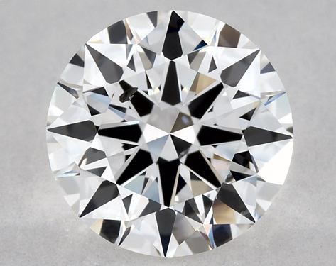 2.03ct Round Cut D SI2 EX-EX-EX GIA