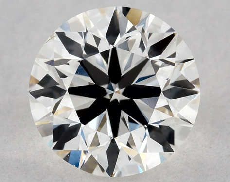 0.9ct Round Cut H VS2 Very_Good-EX-Very_Good GIA