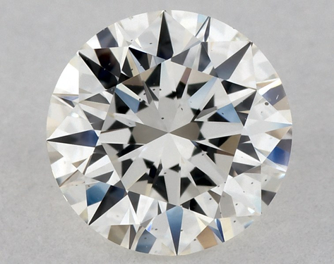 0.83ct Round Cut I VS2 EX-EX-EX GIA