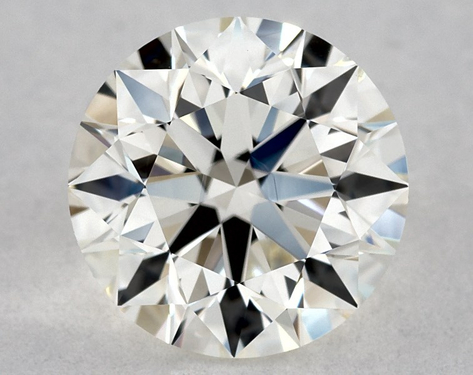 1.21ct Round Cut J VVS2 EX-EX-EX GIA