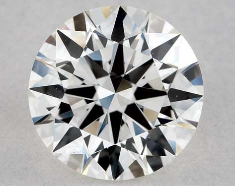 0.82ct Round Cut H VS1 EX-EX-EX GIA