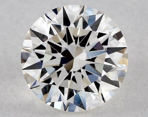 1.02ct Round Cut H VVS1 EX-EX-EX GIA