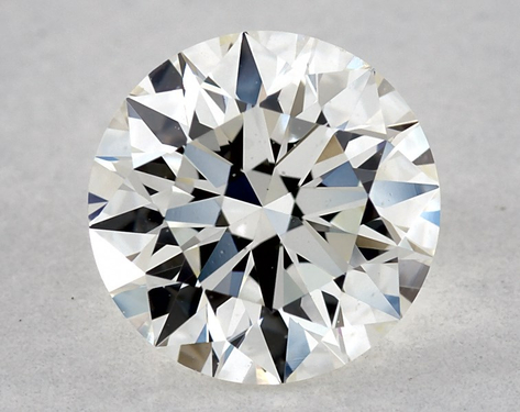 0.74ct Round Cut I VVS2 EX-EX-EX GIA