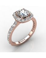 Rose Gold Engagement Ring 0.690cts SKU: 0201010-rose