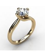 14k Yellow Gold Engagement Ring SKU: 0201053-14ky