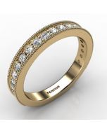 14k Yellow Gold Wedding Band 0.483cts SKU: 0300858-14ky