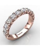 Rose Gold Wedding Band 0.972cts SKU: 0300962-rose