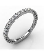 Platinum Wedding Band 0.621cts SKU: 0300987-plat