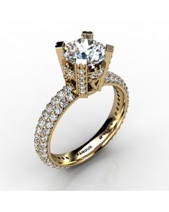 18k Yellow Gold Engagement Ring 1.698cts SKU: 0200820-18ky