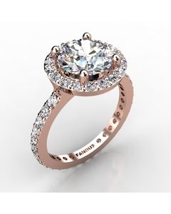 Rose Gold Engagement Ring 0.810cts SKU: 0200886-rose