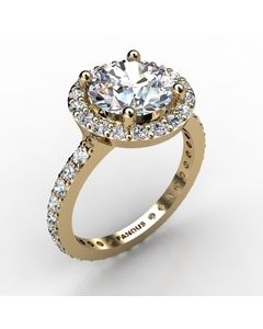 18k Yellow Gold Engagement Ring 0.810cts SKU: 0200886-18ky