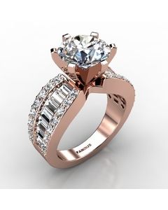 Rose Gold Engagement Ring 1.696cts SKU: 0200933-rose