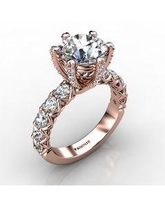 Rose Gold Engagement Ring 1.080cts SKU: 0200962-rose