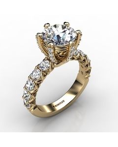 18k Yellow Gold Engagement Ring 1.080cts SKU: 0200962-18ky