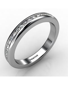 Platinum Wedding Band 0.660cts SKU: 0300816-plat