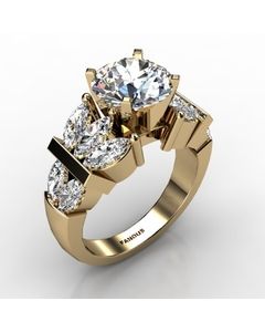 14k Yellow Gold Diamond Ring 1.454cts SKU: 1001902-14ky