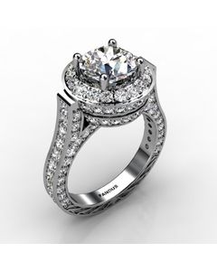 Platinum Diamond Ring 2.088cts SKU: 1002027-plat