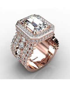 Rose Gold Diamond Ring 2.632cts SKU: 1002044-rose