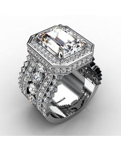 Platinum Diamond Ring 2.632cts SKU: 1002044-plat