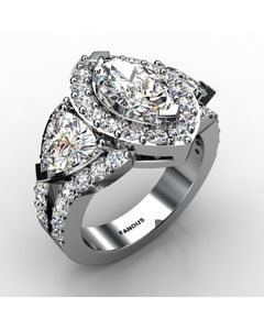 Platinum Diamond Ring 2.732cts SKU: 1002104-plat