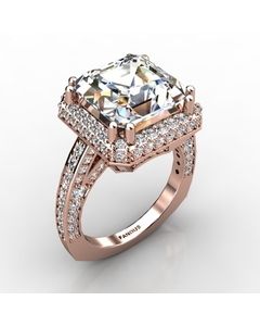 Rose Gold Diamond Ring 1.800cts SKU: 1002120-rose
