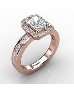 Rose Gold Diamond Ring 0.528cts SKU: 1002149-rose