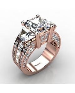Rose Gold Diamond Ring 2.122cts SKU: 1002160-rose