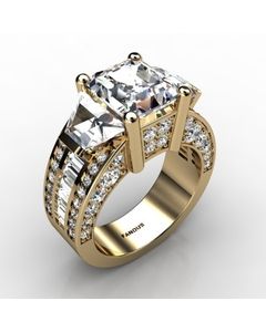 18k Yellow Gold Diamond Ring 2.122cts SKU: 1002160-18ky