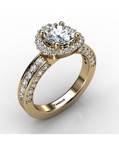 14k Yellow Gold Diamond Ring 0.916cts SKU: 1002173-14ky