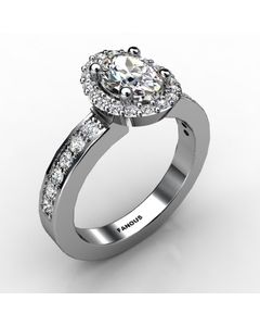 Platinum Diamond Ring 0.528cts SKU: 1002174-plat